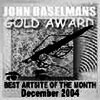 Golden Web Award for december 2004