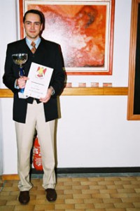 Darko Topalski at Nice with the "Prize of Roquebrune Cap-Martin"