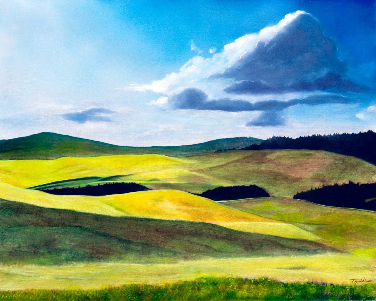 Zlatibor 2 - Oil Painting - Fine Arts Gallery - Original fine Art Oil ...