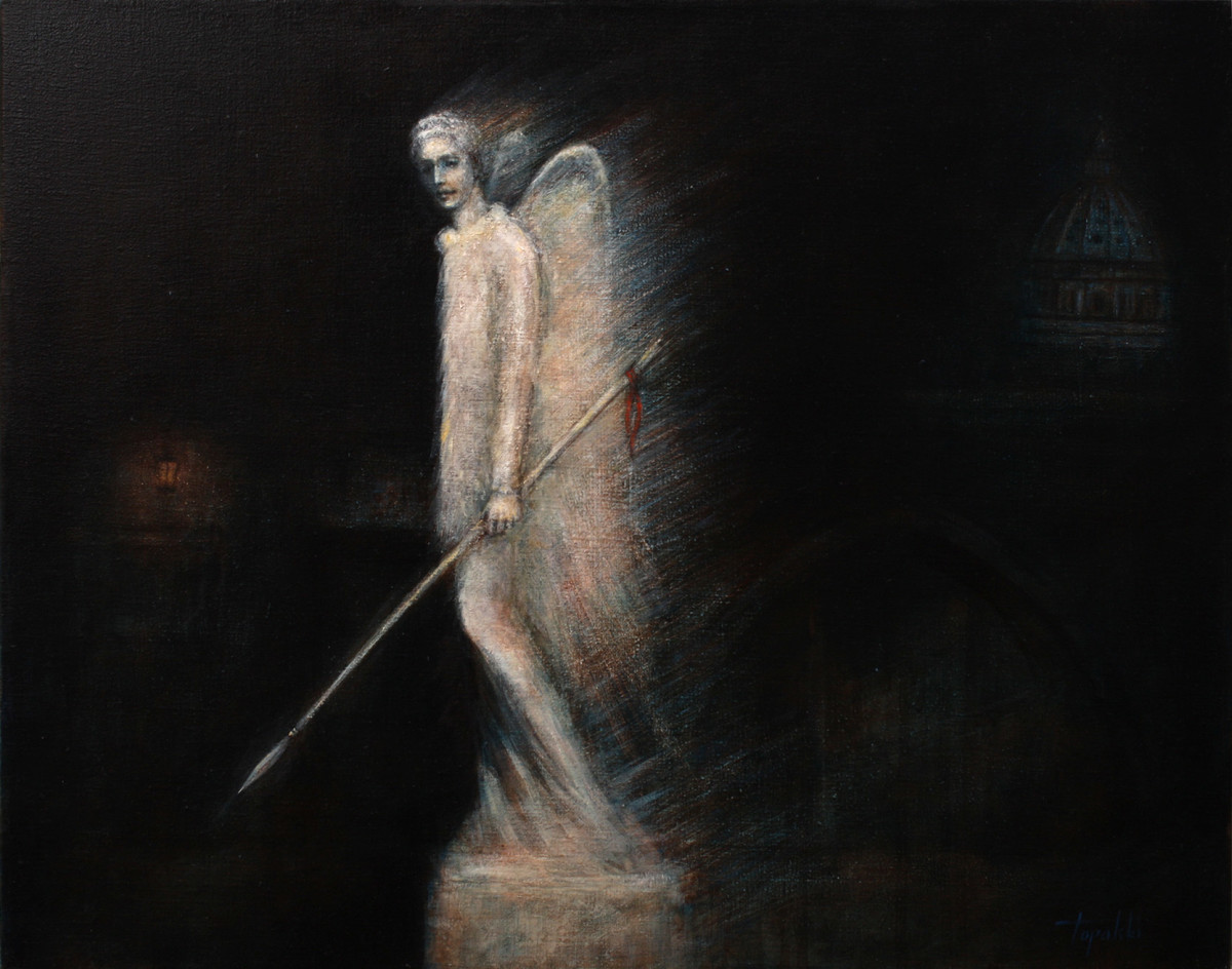 The Lost Angel - Oil Painting - Fine Arts Gallery - Original fine Art ...